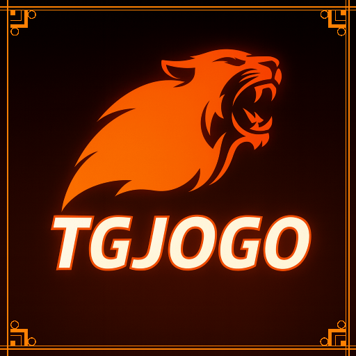 Imagem promocional da TGJOGO mostrando a plataforma e suas vantagens